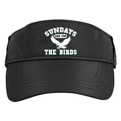 Sundays Are For The Birds Adult Drive Performance Visor