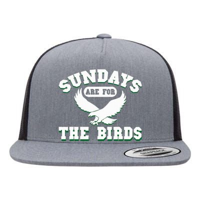 Sundays Are For The Birds Flat Bill Trucker Hat