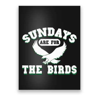Sundays Are For The Birds Poster