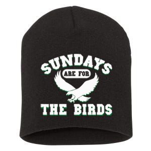 Sundays Are For The Birds Short Acrylic Beanie