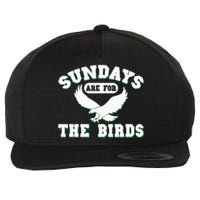 Sundays Are For The Birds Wool Snapback Cap