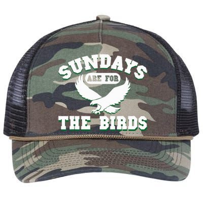 Sundays Are For The Birds Retro Rope Trucker Hat Cap