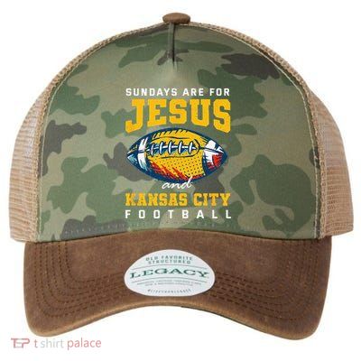 Sundays Are For Jesus And Kansas City Football Missouri Legacy Tie Dye Trucker Hat