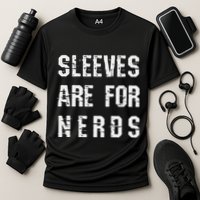Sleeves Are For Nerds Gold Mining Performance Shirt
