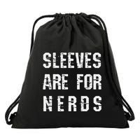 Sleeves Are For Nerds Gold Mining Drawstring Bag