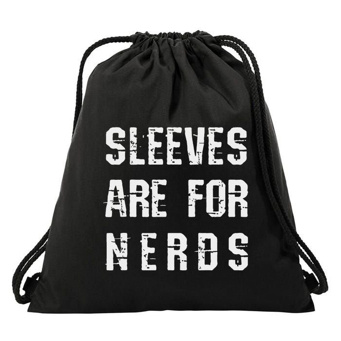 Sleeves Are For Nerds Gold Mining Drawstring Bag