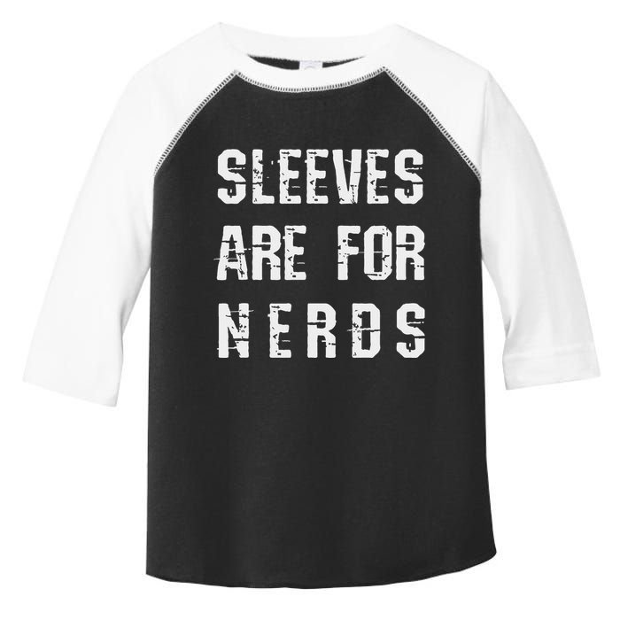 Sleeves Are For Nerds Gold Mining Toddler Fine Jersey T-Shirt
