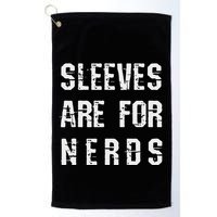 Sleeves Are For Nerds Gold Mining Golf Towel