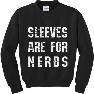 Sleeves Are For Nerds Gold Mining Kids Sweatshirt
