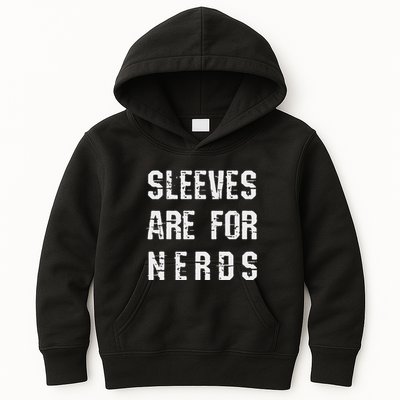 Sleeves Are For Nerds Gold Mining Kids Hoodie