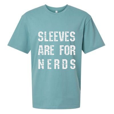 Sleeves Are For Nerds Gold Mining Sueded Cloud Jersey T-Shirt