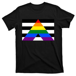 Straight Ally Flag Lgbt Support T-Shirt