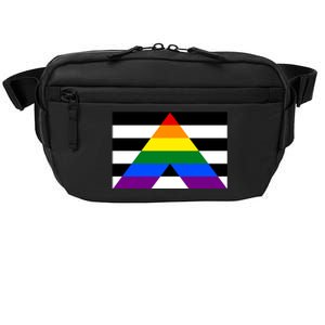 Straight Ally Flag Lgbt Support Crossbody Pack