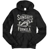 Sunday Are For Formula Racing Track Days & Motorsports Tie Dye Hoodie