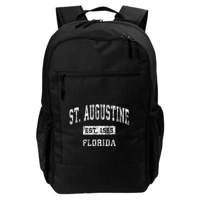 St. Augustine Florida Fl Vintage Established Backpack