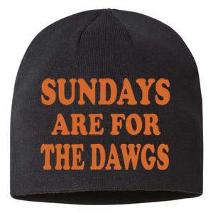 Sundays Are For The Dawg Sustainable Beanie