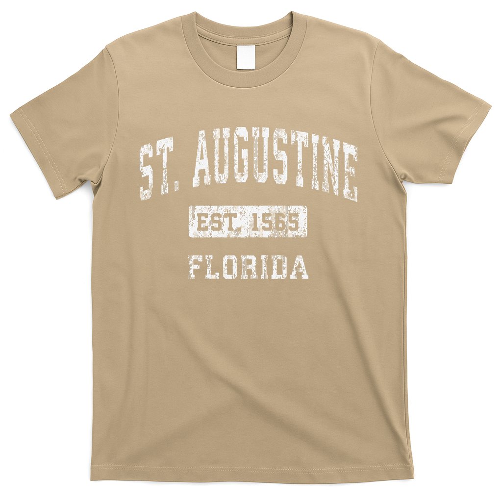 St. Augustine Florida Fl Vintage Established T-Shirt