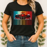 Sundays Are For Formula Racing Lover & Motorsports Fast Cars Womens T-Shirt
