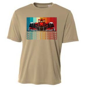 Sundays Are For Formula Racing Lover & Motorsports Fast Cars Cooling Performance Crew T-Shirt