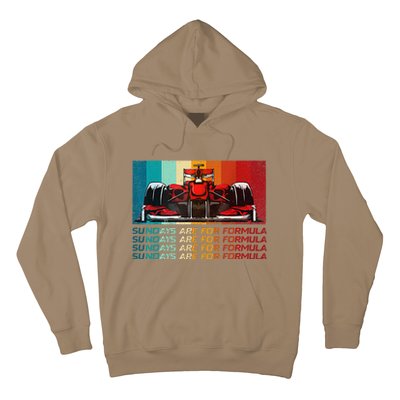 Sundays Are For Formula Racing Lover & Motorsports Fast Cars Hoodie