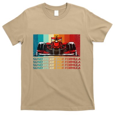 Sundays Are For Formula Racing Lover & Motorsports Fast Cars T-Shirt