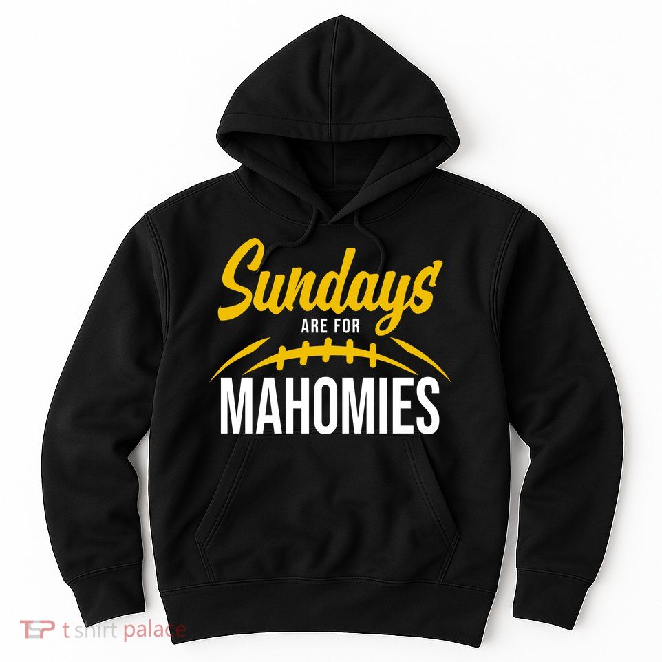 Sundays Are For Mahomies Football Lover Hoodie