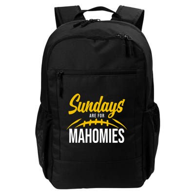 Sundays Are For Mahomies Football Lover Backpack
