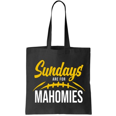 Sundays Are For Mahomies Football Lover Bag