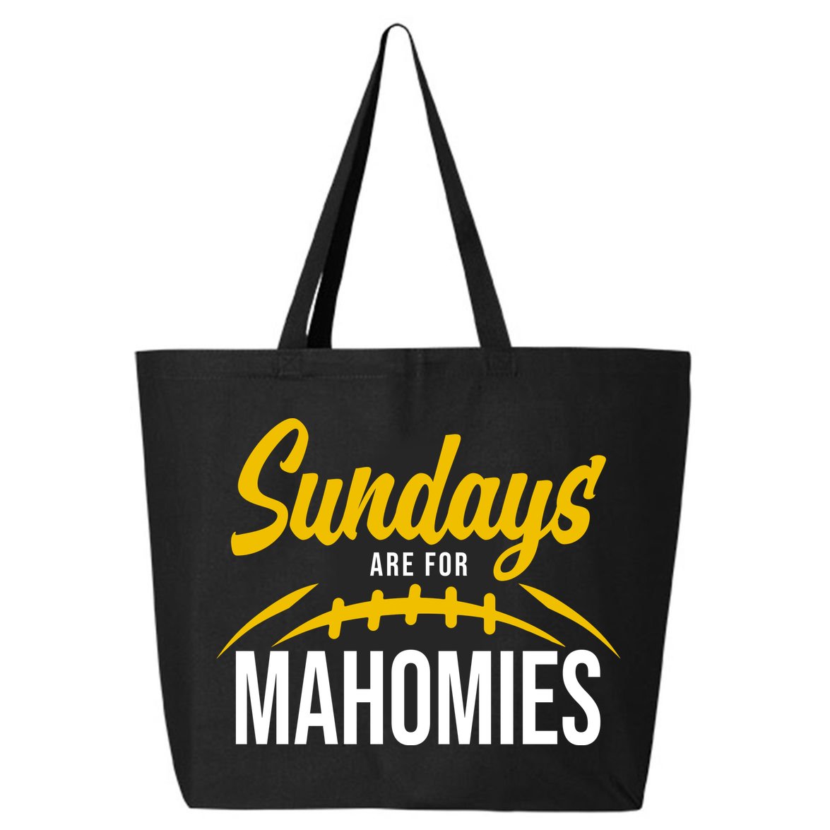 Sundays Are For Mahomies Football Lover 25L Jumbo Tote