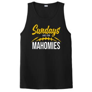 Sundays Are For Mahomies Football Lover PosiCharge Competitor Tank