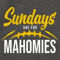 Sundays Are For Mahomies Football Lover Vector Backpack