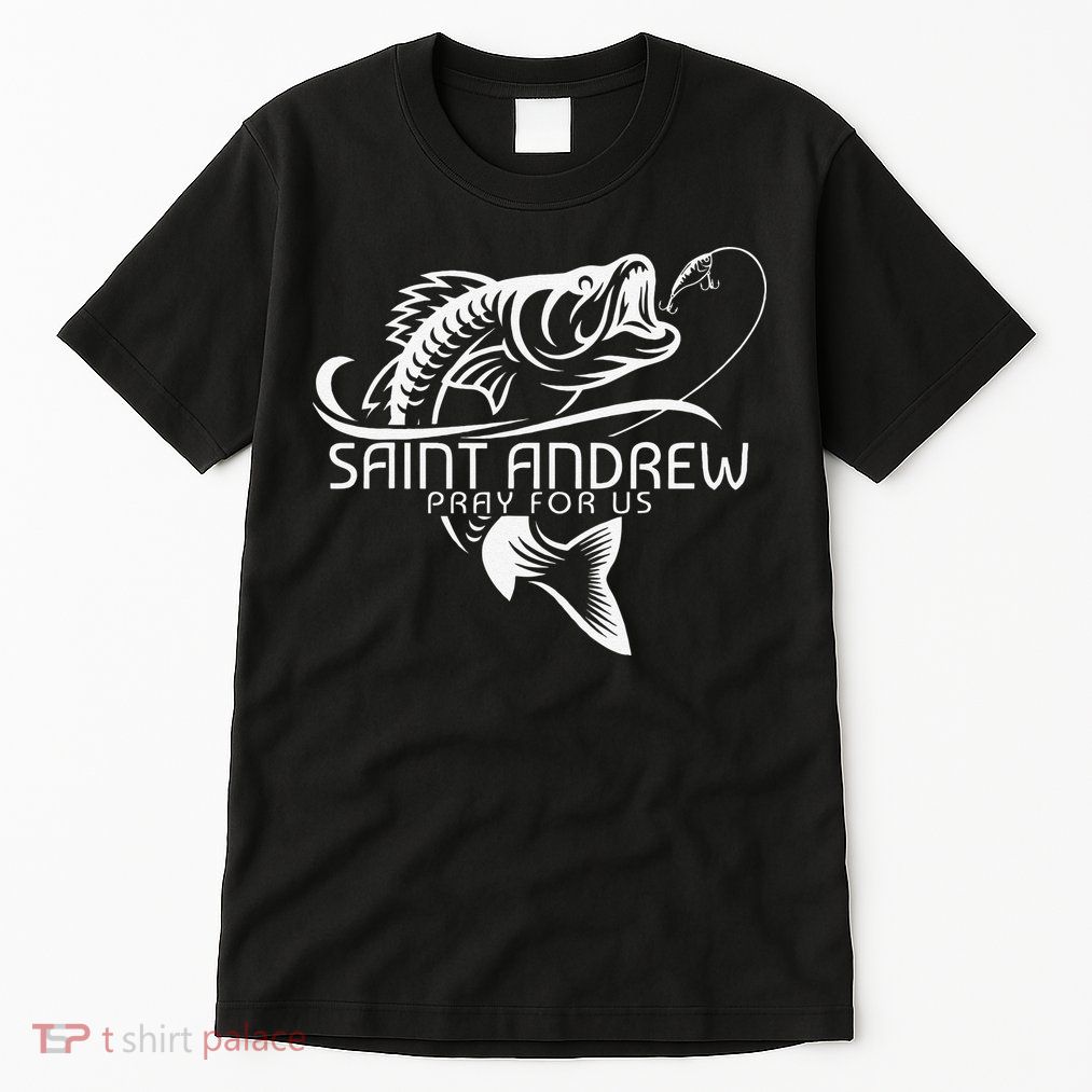 St Andrew Fishing Patron Saint Of Fisherman Catholic Saint Tall T-Shirt