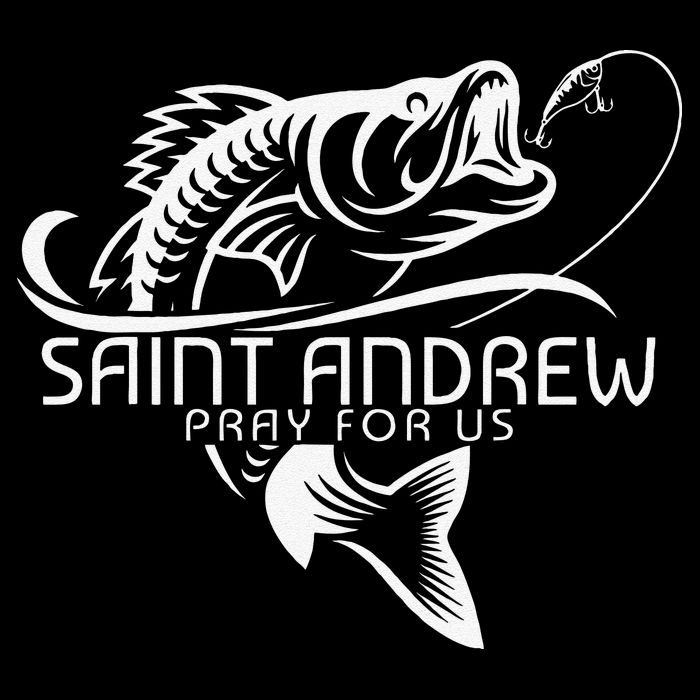 St Andrew Fishing Patron Saint Of Fisherman Catholic Saint Zip Tote Bag