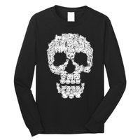 Skulls Are For Pussies Long Sleeve Shirt