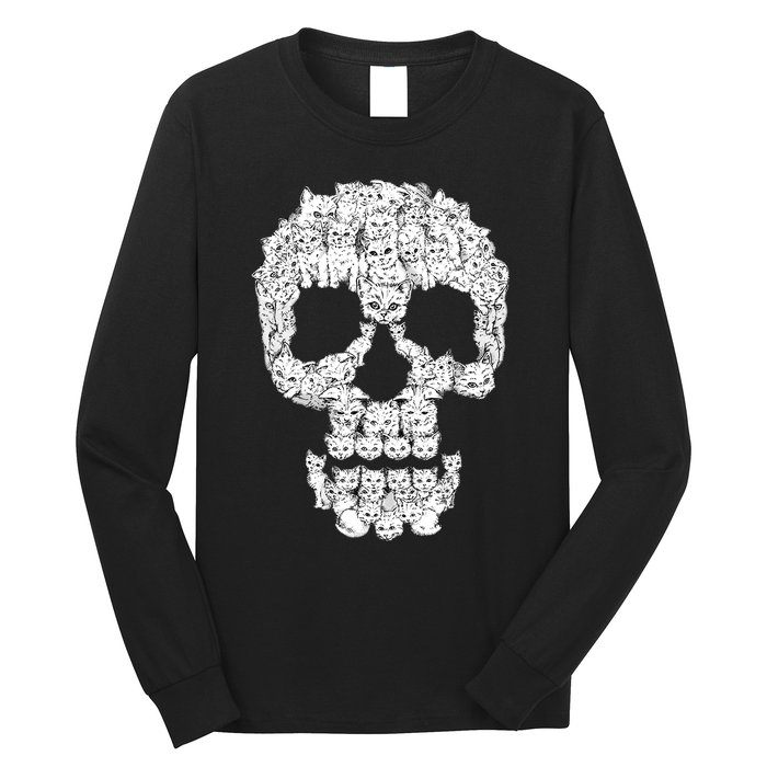 Skulls Are For Pussies Long Sleeve Shirt