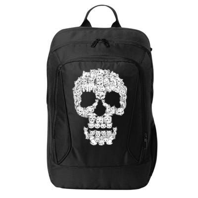 Skulls Are For Pussies City Backpack