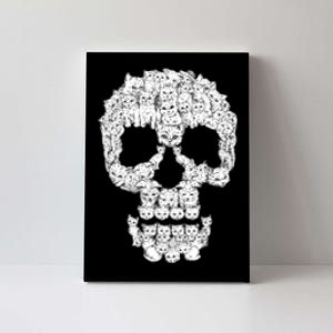 Skulls Are For Pussies Canvas