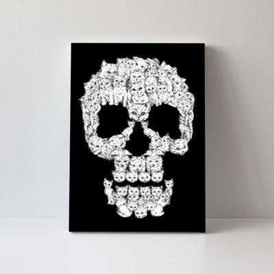 Skulls Are For Pussies Canvas