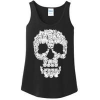 Skulls Are For Pussies Ladies Essential Tank