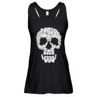 Skulls Are For Pussies Ladies Essential Flowy Tank