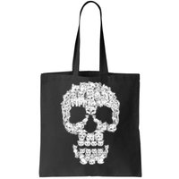 Skulls Are For Pussies Tote Bag