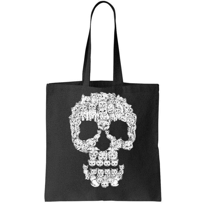 Skulls Are For Pussies Tote Bag