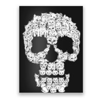 Skulls Are For Pussies Poster