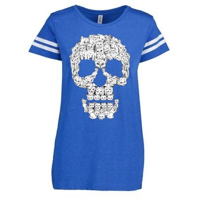 Skulls Are For Pussies Enza Ladies Jersey Football T-Shirt