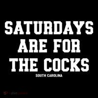 Saturdays Are For The Cocks Button