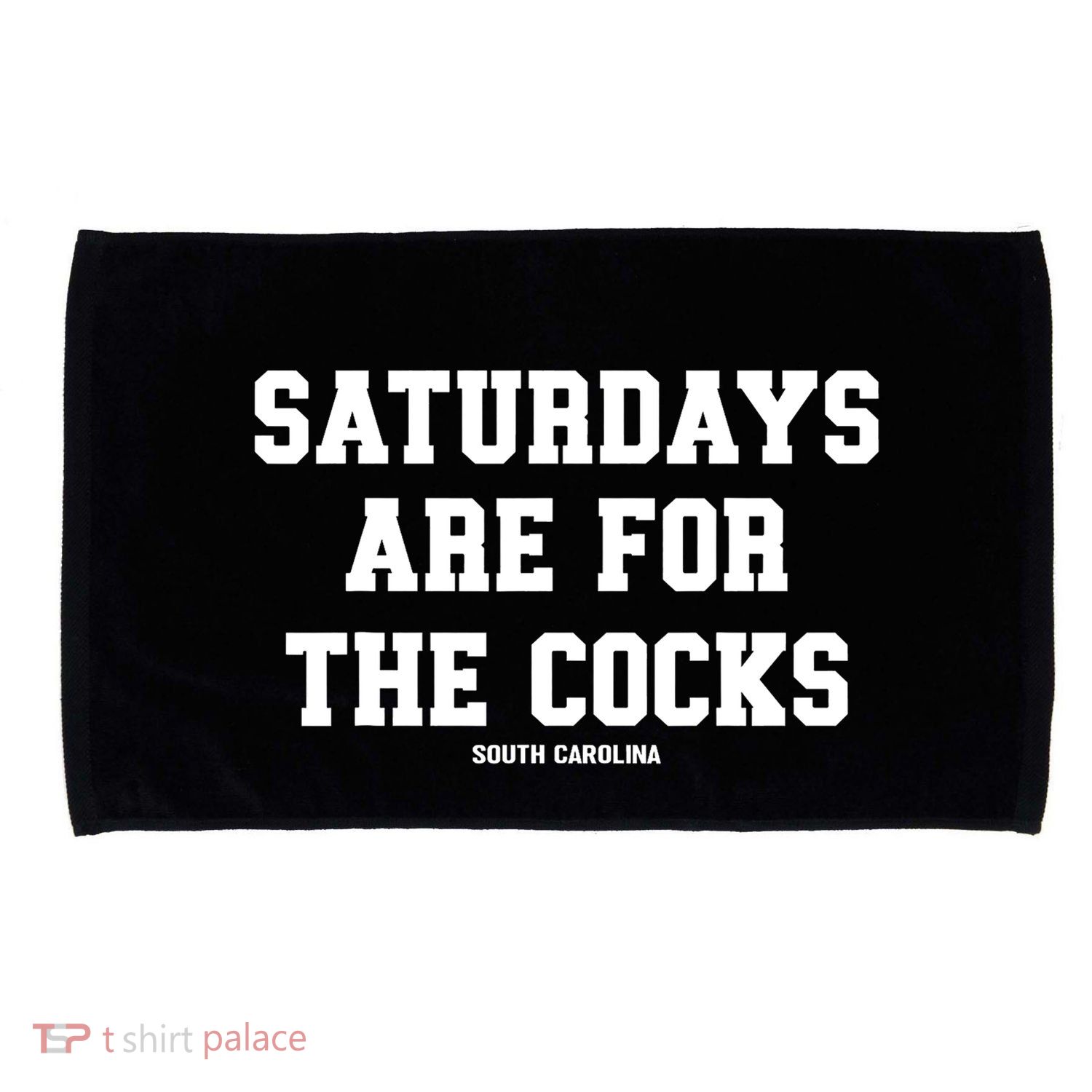 Saturdays Are For The Cocks Microfiber Hand Towel