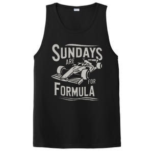 Sunday Are For Formula Racing Track Days & Motorsports PosiCharge Competitor Tank