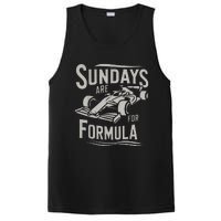 Sunday Are For Formula Racing Track Days & Motorsports PosiCharge Competitor Tank