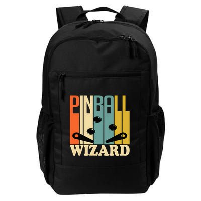 Stylish And Fun Arcade Game Pinball Wizard Design Daily Commute Backpack