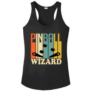 Stylish And Fun Arcade Game Pinball Wizard Design Ladies PosiCharge Competitor Racerback Tank